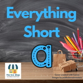 Everything Short a: cvc word lists, slideshow lesson, 3 de