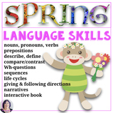 Spring Receptive and Expressive Language Activities