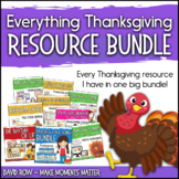 Everything Thanksgiving!  Music Resource Bundle - Variety Pack
