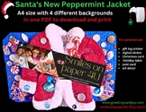 Everything We Love About Santa Peppermint Red Jacket Art 4