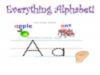 Preview of Everything You Need To Teach the Alphabet!