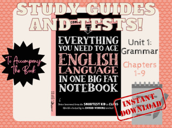 Preview of Everything You Need to Ace English Language Arts- Unit 1-Grammar