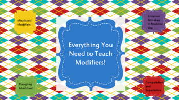 Preview of Everything You Need to Teach Modifiers!