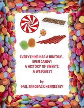 Preview of Everything has a History, even Candy!(Webquest)