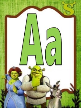 Shrek Font Png Shrek Alphabet Shrek Letters Shrek Clipart 