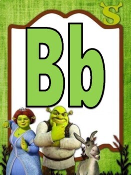 Shrek Font Png Shrek Alphabet Shrek Letters Shrek Clipart 