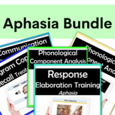 Evidence Based Aphasia Therapy Bundle Adult Speech Therapy