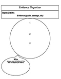 Evidence-Based Claim Graphic Organizer