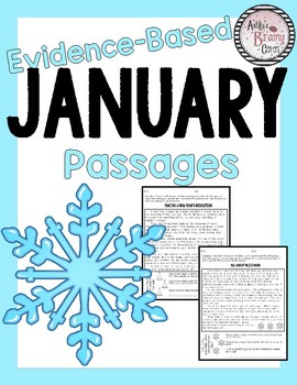 Preview of January Evidence Based Comprehension and Fluency Passages