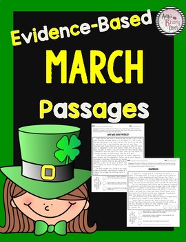 Preview of Evidence-Based March Fluency and Comprehension Passages