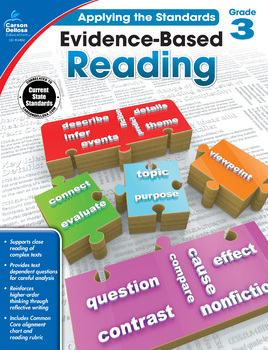 Preview of Evidence-Based Reading Workbook Grade 3 Printable 104832-EB