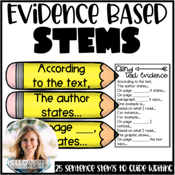 Preview of Evidence-Based Sentence Stems