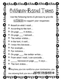 Evidence Based Terms - Reader's Response