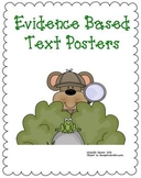 Evidence Based Text Posters