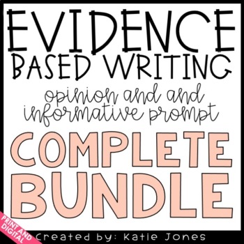 Preview of Evidence Based Writing - COMPLETE Bundle