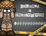 Evidence & Investigation: Fingerprints: Posters, Lessons, 