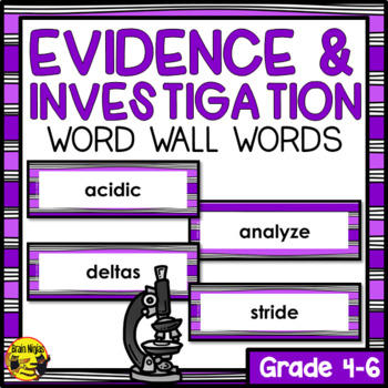 impression evidence word search