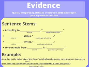 Preview of Evidence Poster