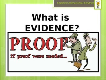 Preview of Evidence Powerpoint