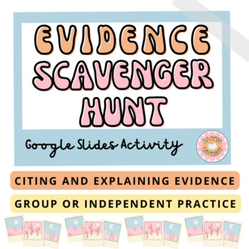 Preview of Evidence Scavenger Hunt (Google Slides Activity)