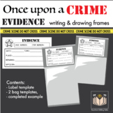 Evidence Templates for crime role play or topic