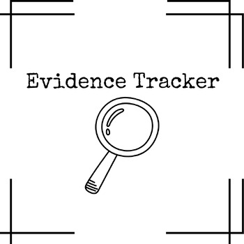 Preview of Evidence Tracker