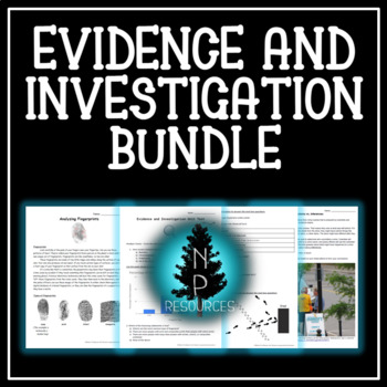 Preview of Evidence and Investigation Bundle - Alberta Grade 6 Science