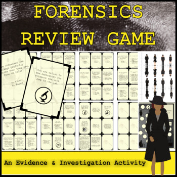 Preview of Evidence and Investigation Forensics Review Board Game