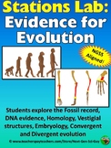 Evidence for Evolution Station Lab: NGSS Aligned
