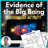 Evidence of The Big Bang Theory Crossword Activity | Astro