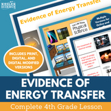 Evidence of Energy Transfer - Complete 5E Unit Plans - 4th Grade