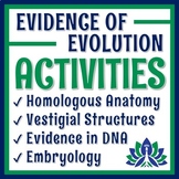 Evidence of Evolution Activity BUNDLE NO PREP BUY 3 GET 1 FREE