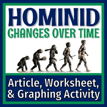 Preview of Evidence of Evolution Worksheet Human Hominid Evolution Activity
