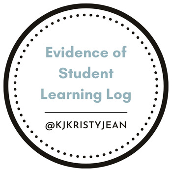 Preview of Evidence of Learning Log for Coaches + Educators
