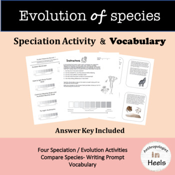 Preview of Introduction to Speciation