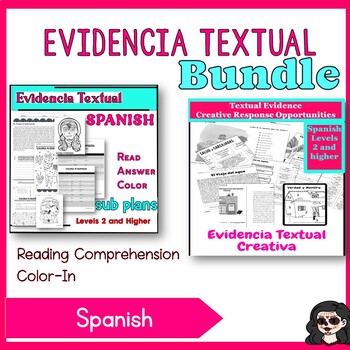 Preview of Evidencia Textual Bundle