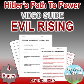 Preview of Evil Rising Hitler's Path to Power Video Guide
