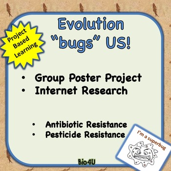 Preview of Evolution "Bugs" US Group Poster Project