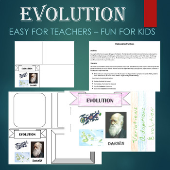 Preview of Evolution Darwin Flipbook