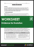 Worksheet - Evolution - Evidence for Evolution - Distance 