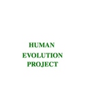 Evolution Project:  Zoom A Million Years Into the Future!