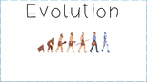 Evolution Pt. 1 Word Wall, Flash Cards and Activity (Engli