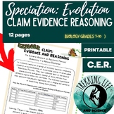Evolution: Speciation Claim Evidence Reasoning (CER) : #be