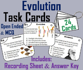 Evolution Task Cards Activity: Natural Selection, Vestigia