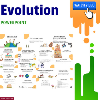Preview of Evolution Unveiled: A Comprehensive PowerPoint Presentation