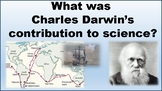 Evolution and Charles Darwin Bell Ringer Questions