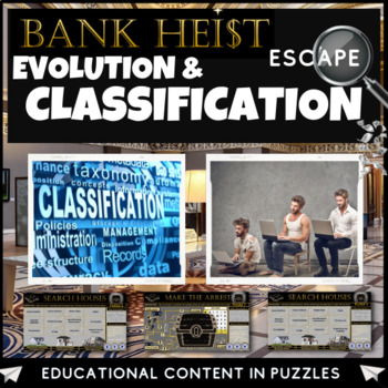 Preview of Evolution and Classification Escape Room