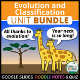 Evolution and Classification Unit - Google Slides, Doodle 