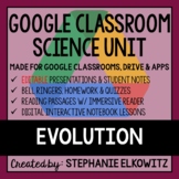 Evolution and Natural Selection Google Classroom Lesson Bundle