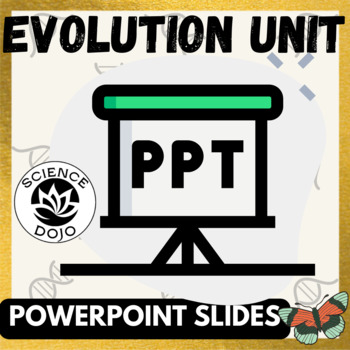 Preview of Evolution and Natural Selection PowerPoint Notes and Slides